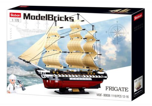 Fregatte Schiff 1:170 Sluban B0836 – Bild 4