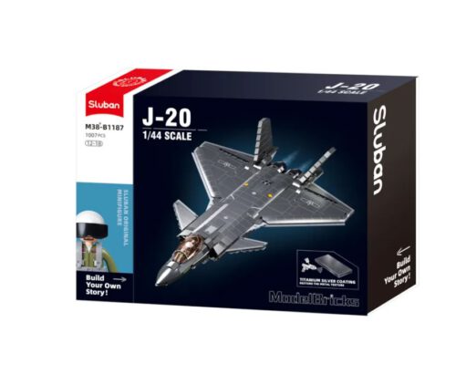 Tarnkappenflugzeug Bomber J-20 Sluban B1187 – Bild 4