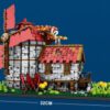 Windmühle Mittelalter Haus Reobrixx 66014