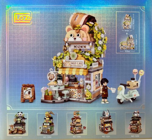 Kaffeeladen Coffeeshop LOZ 1382 – Bild 3