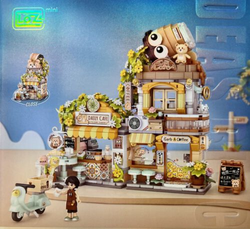 Kaffeeladen Coffeeshop LOZ 1382 – Bild 1