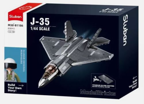 Kampfjet Bomber J-35S Sluban B1186 – Bild 4