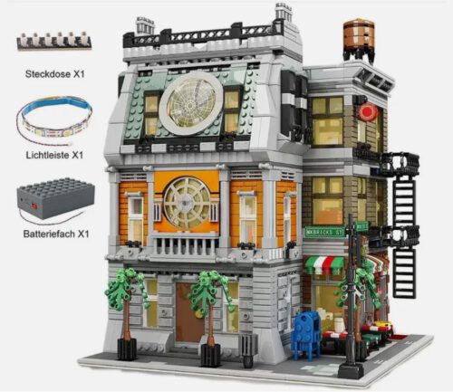 Novatown Gebäude Mould King 16037 – Bild 1