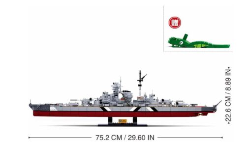 Schlachtschiff Bismarck Sluban B1102 – Bild 2