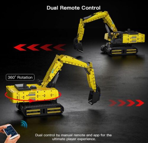 Bagger Technik Mould King 15061 – Bild 2