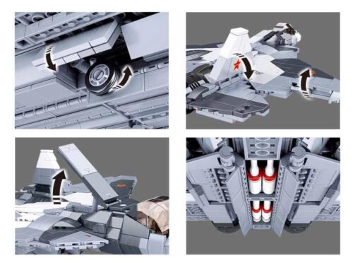 Kampfjet Flugzeug Sluban B0986 – Bild 3