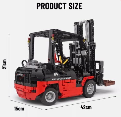 Gabelstapler Mould King 13106 – Bild 2