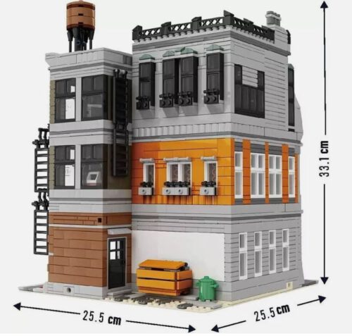 Novatown Gebäude Mould King 16037 – Bild 3