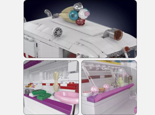 Eiswagen Mould King 10039 – Bild 4