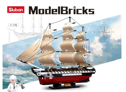 Fregatte Schiff 1:170 Sluban B0836 – Bild 3