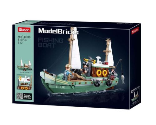 Boot Fischerboot Schiff Sluban B1119 – Bild 4