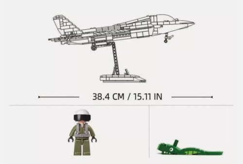 Kampfjet Bomber J-35S Sluban B1186 – Bild 3
