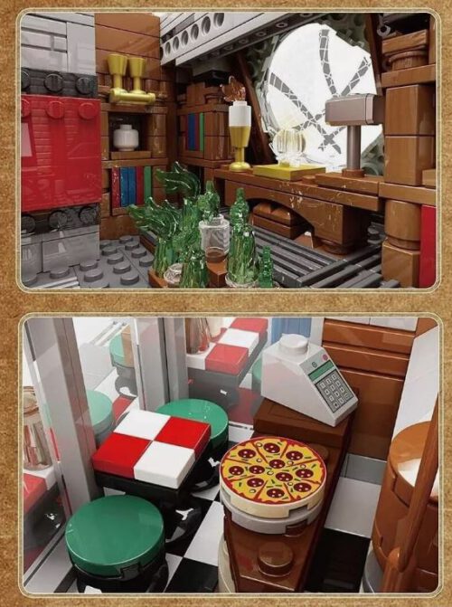 Novatown Gebäude Mould King 16037 – Bild 4