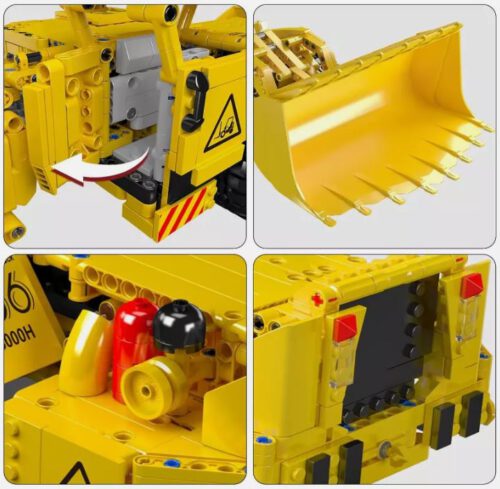 Radlader Mould King 17056 – Bild 4