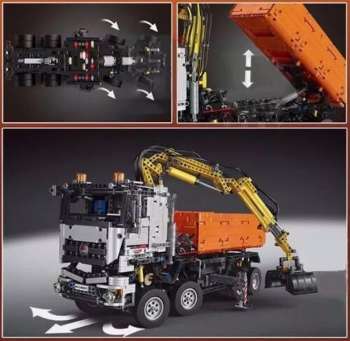 Truck Kran Mould King 19007 – Bild 4