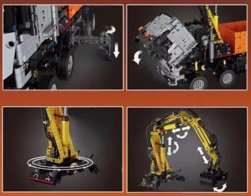 Truck Kran Mould King 19007 – Bild 5