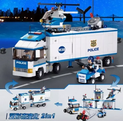 Polizeistation 2 in 1 Sluban B0376 – Bild 2