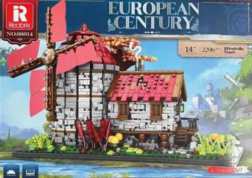 Windmühle Mittelalter Haus Reobrixx 66014 – Bild 4