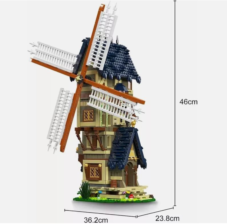Windmühle Haus Mould King 10060