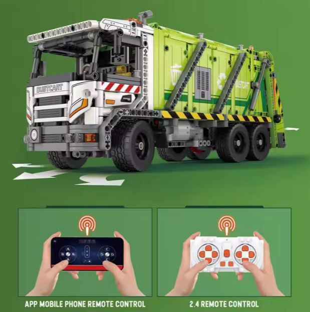 Müllwagen Technik ferngesteuert Reobrix 22022