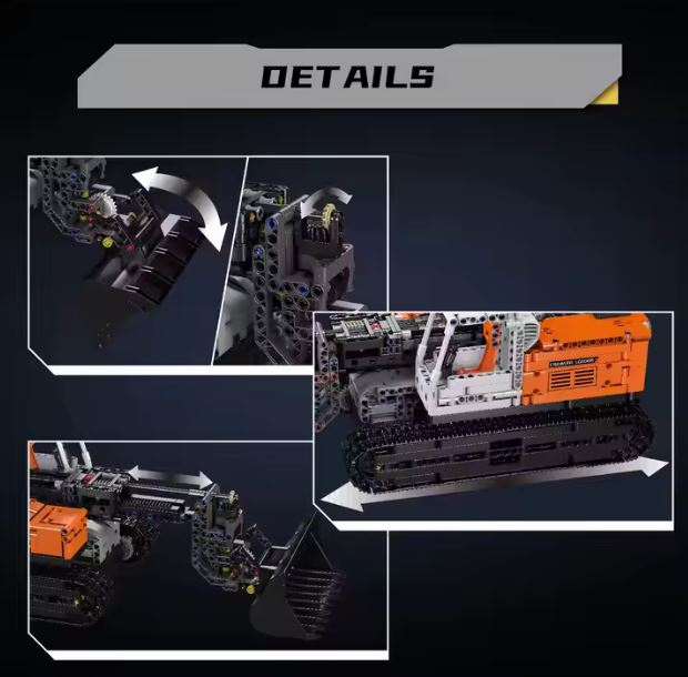 Murmeltierlader ferngesteuert Mould King 17054