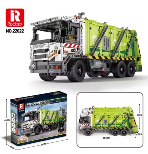 Müllwagen Technik ferngesteuert Reobrix 22022 – Bild 2