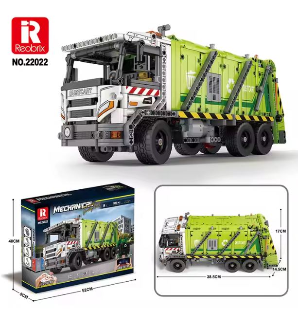 Müllwagen Technik ferngesteuert Reobrix 22022