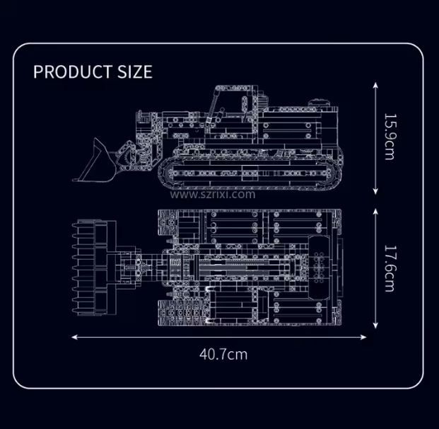 Murmeltierlader ferngesteuert Mould King 17054