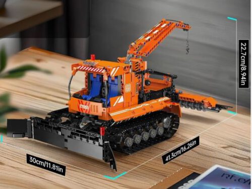 Schneeraupe Pistenraupe ferngesteuert Mould King 17051 – Bild 6