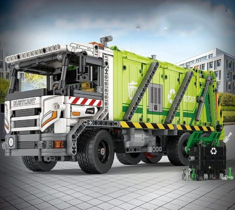 Müllwagen Technik ferngesteuert Reobrix 22022 – Bild 3