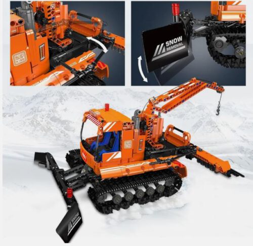 Schneeraupe Pistenraupe ferngesteuert Mould King 17051 – Bild 7