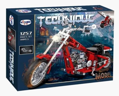 Chopper Motorrad Winner Bricks 1257 – Bild 7