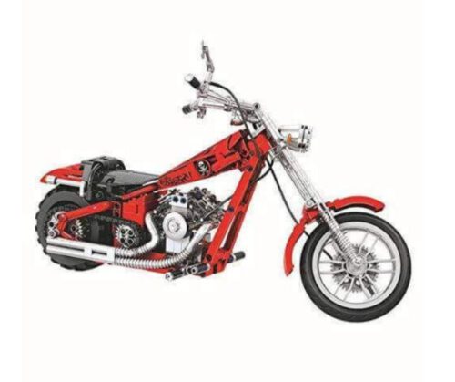 Chopper Motorrad Winner Bricks 1257 – Bild 3