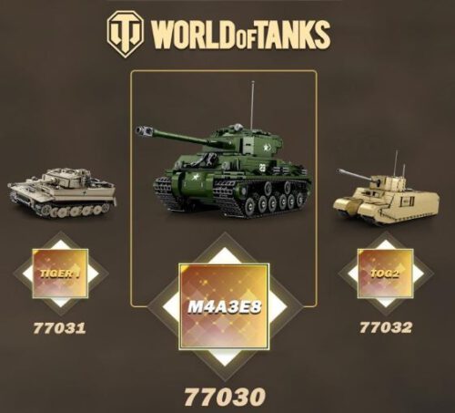 Panzer Sherman M4A3B8 Reobrix 77030 – Bild 6