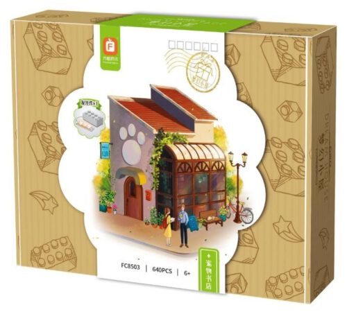 Buchhandlung Gebäude Architektur Forange Block FC8503 – Bild 5